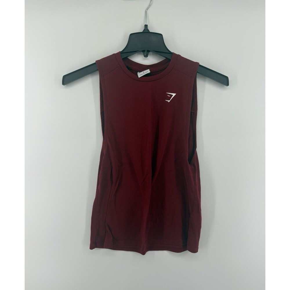Gymshark Women’s Red & Pink Crew Neck Tank Tops Bundle Of 2 Size Small